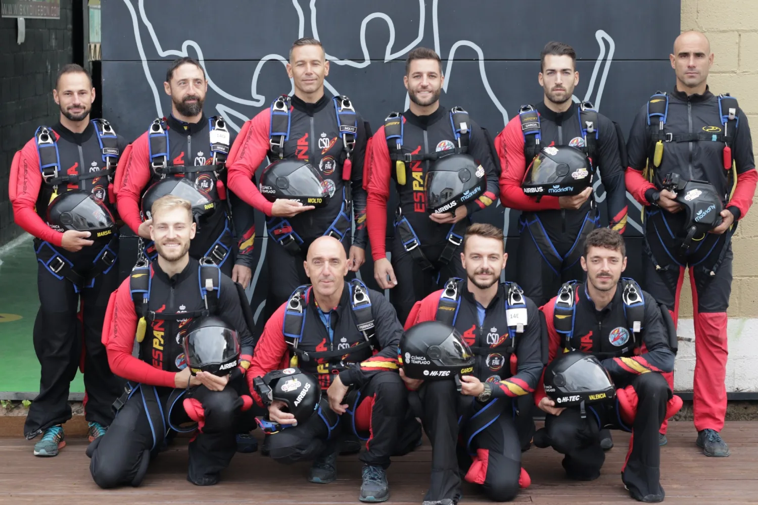 Saltadores PAPEA vencedores en el podium